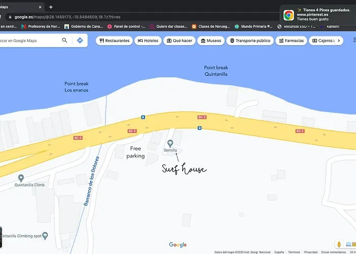 Nueve Pies Surf Casita 公寓 大加那利岛拉斯帕尔马斯